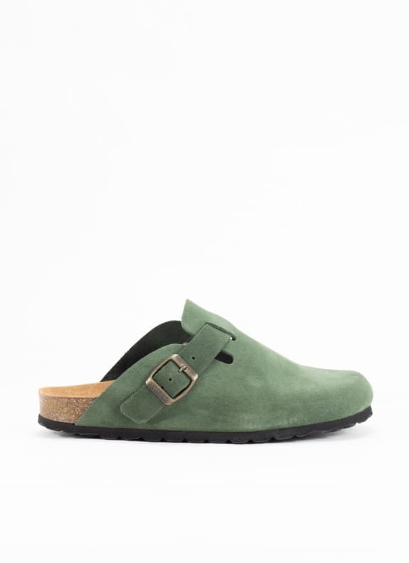 KESLEM - Zueco Destalonado Keslem para Mujer en color Verde 38