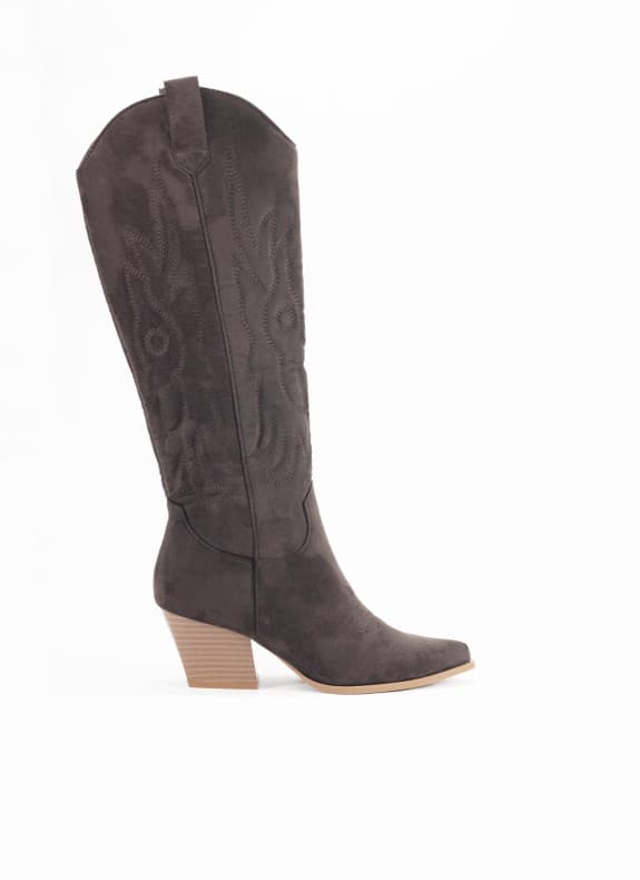 KESLEM - Bota Keslem con Tacón para Mujer en color Marrón 36
