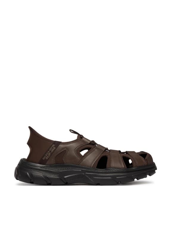 SKECHERS - Sandalia Skechers Slip-Ins Revolted Vartan en color marrón para hombre 45