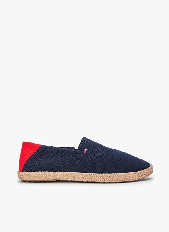 TOMMY HILFIGER - Alpargata Tommy Hilfiger Core Hilfiger Espadrille Textile en color beige para hombre 45