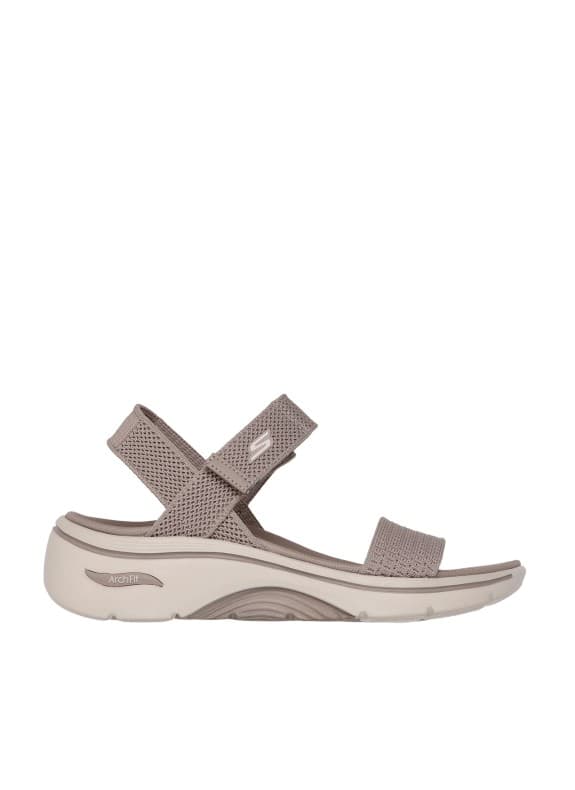 SKECHERS - Sandalias Skechers Go Walk Arch Fit 2.0 Annie en color taupe para mujer 36
