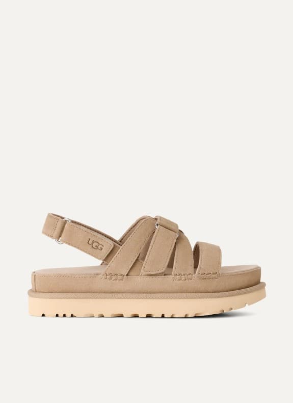 UGG - Sandalia UGG Goldenstar Gleam en color taupe para mujer 39