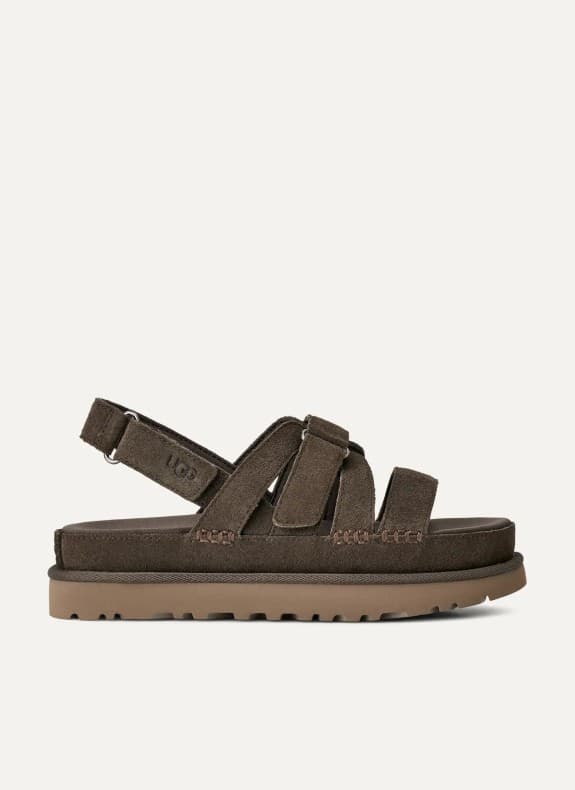 UGG - Sandalias UGG Goldenstar Gleam en color marrón para mujer 37