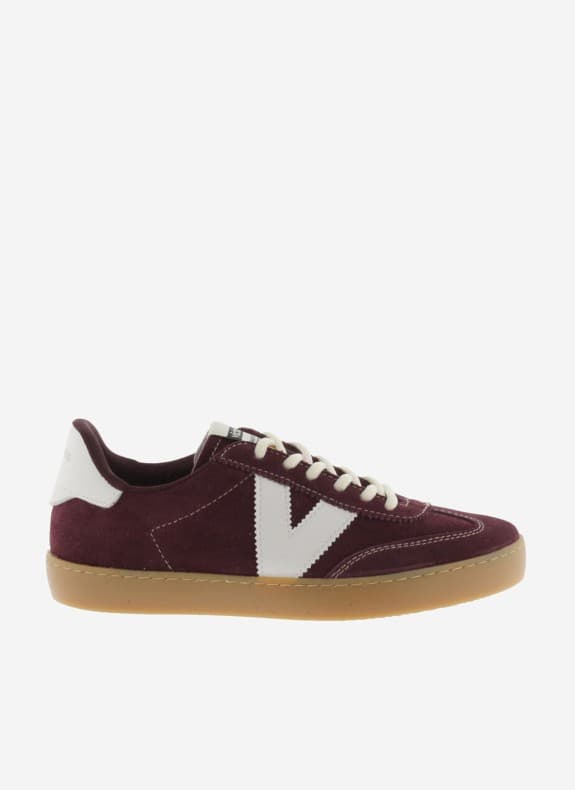 VICTORIA - Zapatillas Victoria Berlín Ciclista en color burdeos para mujer 40