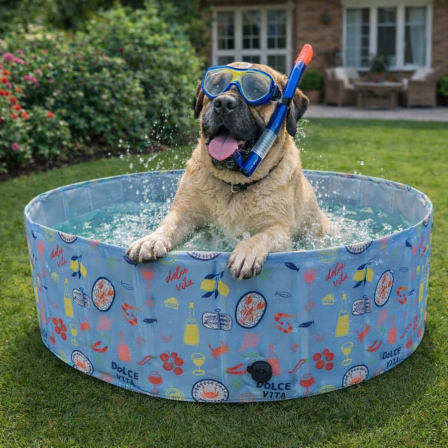Summer Vibes Piscina Dolce Vita Refrescante para perros