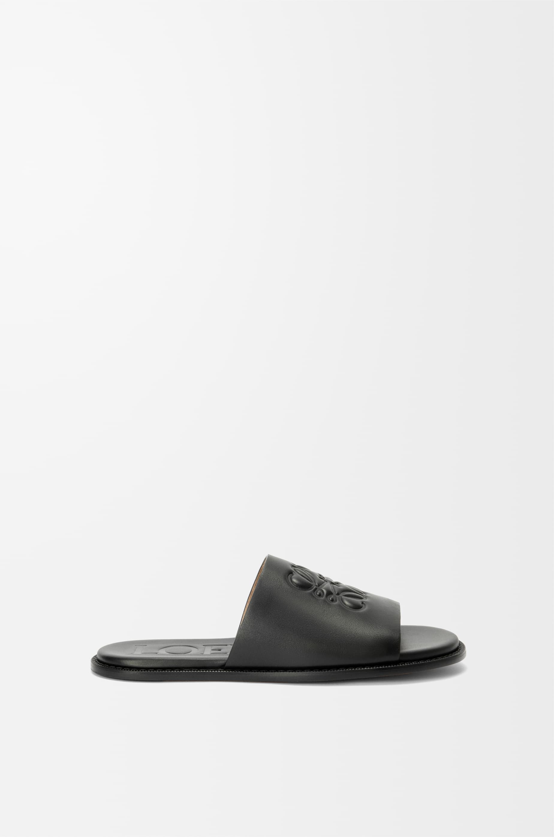 LOEWE - Sandalia Flex Anagram En Piel De Cuero Suavesize:44 Hombre