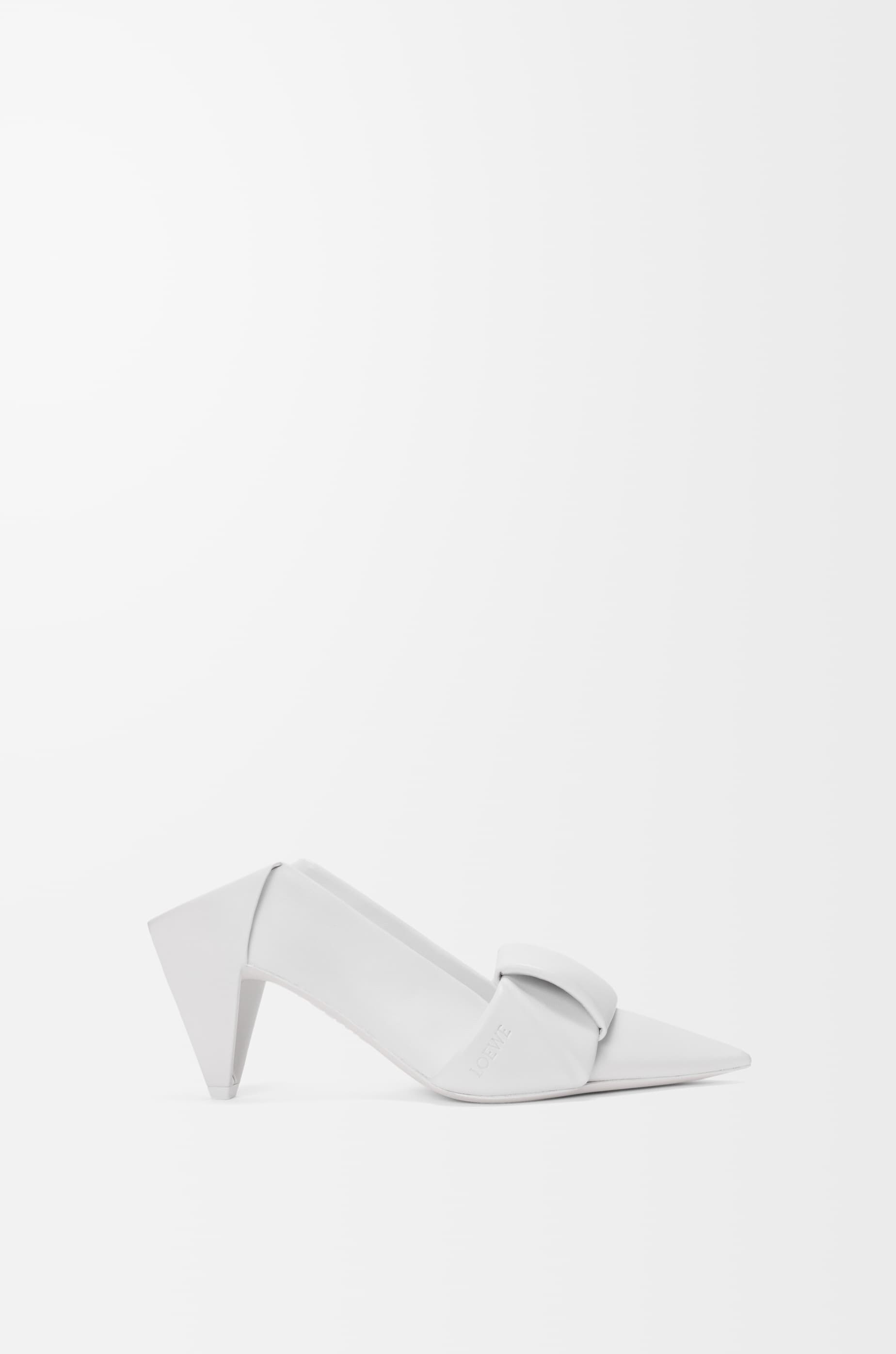 LOEWE - Zapato De Salón Con Talón Plegable Origami En Piel De Cordero Size:40 Mujer
