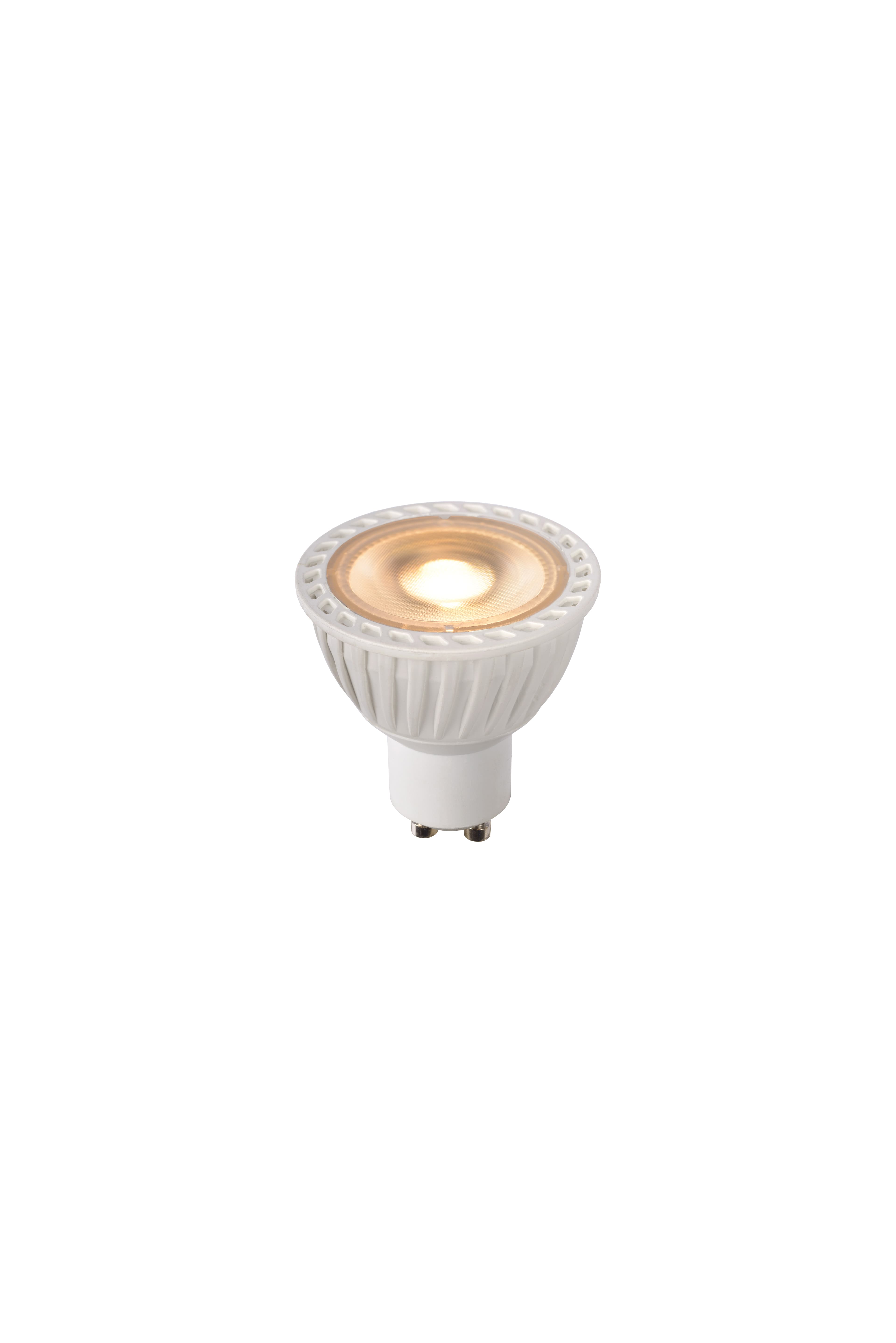Lucide MR16 - Lámpara led - Ø 5 cm - LED Dim to warm - GU10 (MR16) - 1x5W 2200K/3000K - Blanco