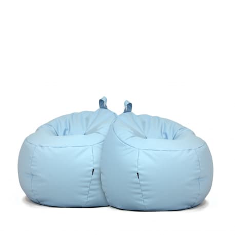 Pack 2 Und | Puff Infantil Trufa Celeste