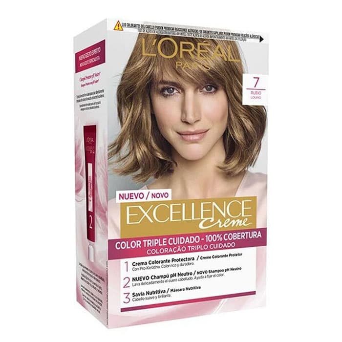 L'Oréal Excellence Creme Nº 7 Rubio // Precio, Comprar