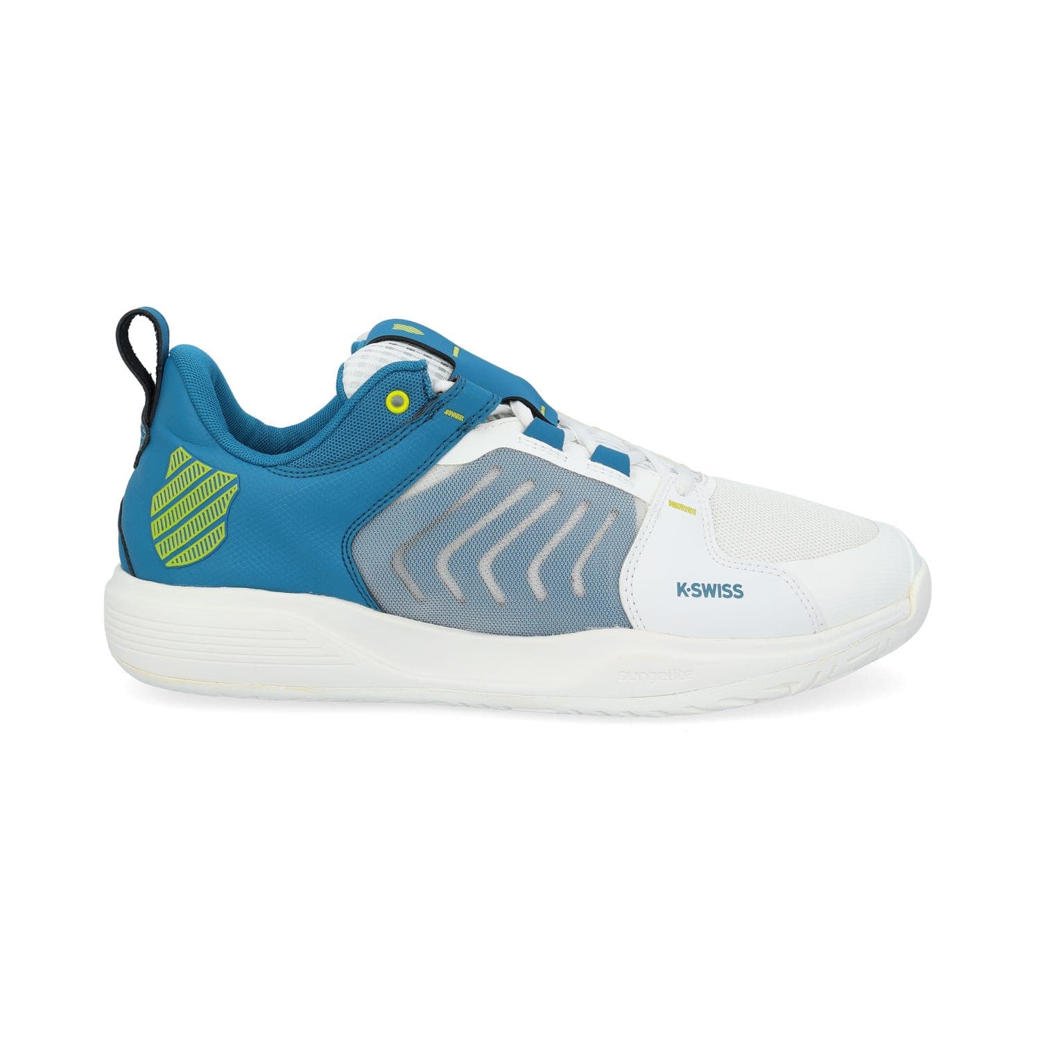 Blue And White K-swiss Ultrashot Team