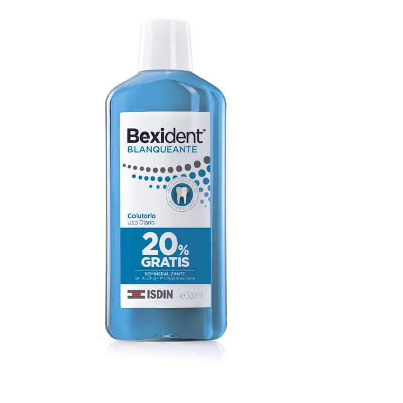 Bexident Blanqueante Colutorio 500 Ml + 20% Gratis