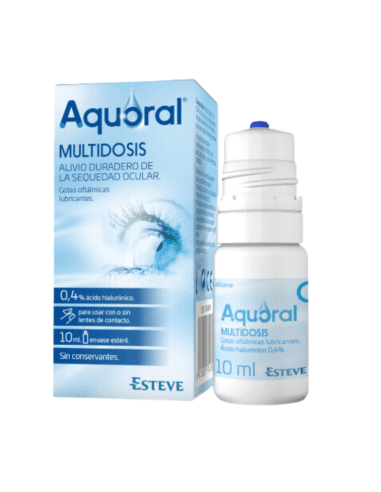 Aquoral Multidosis Gotas Oftálmicas Lubricantes 10 Ml - Esteve