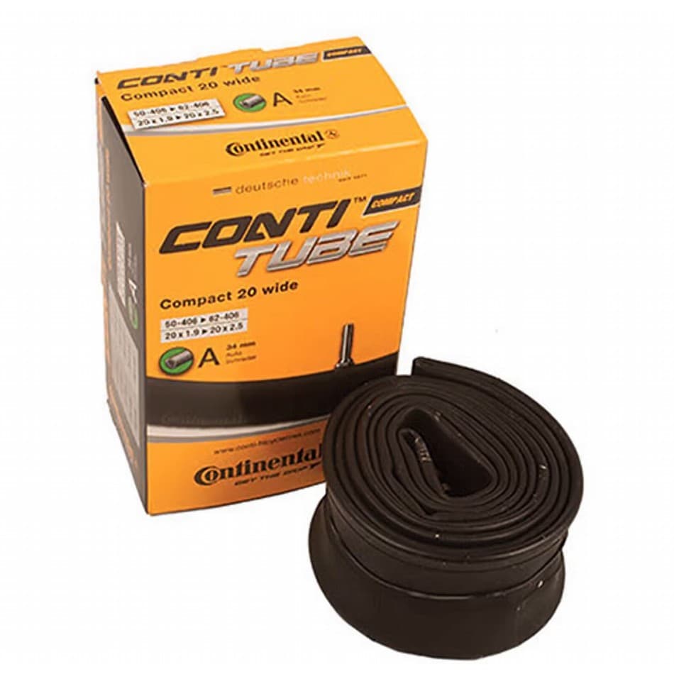 Cámara CONTINENTAL 20x1.9-2.5 Válvula Schrader 34mm