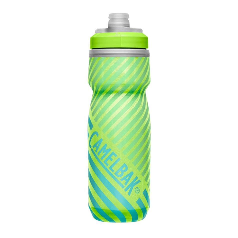 Bidón CAMELBAK Podium Chill Outdoor Lime Blue Stripe 620ml