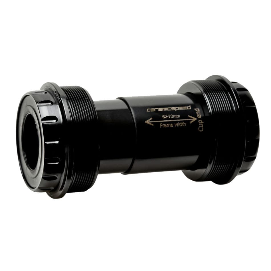 Pedalier CERAMICSPEED T47 73 Shimano MTB Black coated