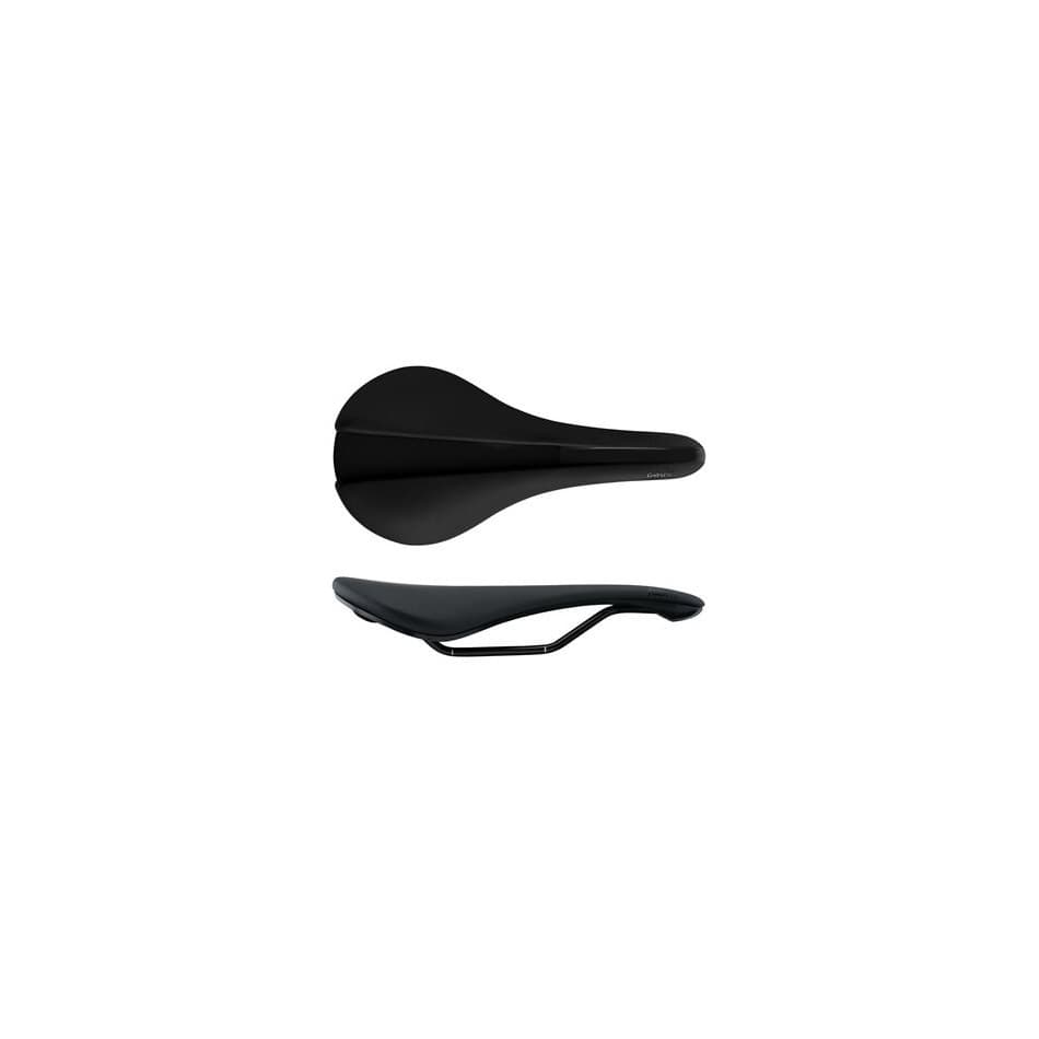 Sillín FABRIC LINE Elite Cromo Rail 142 mm negro