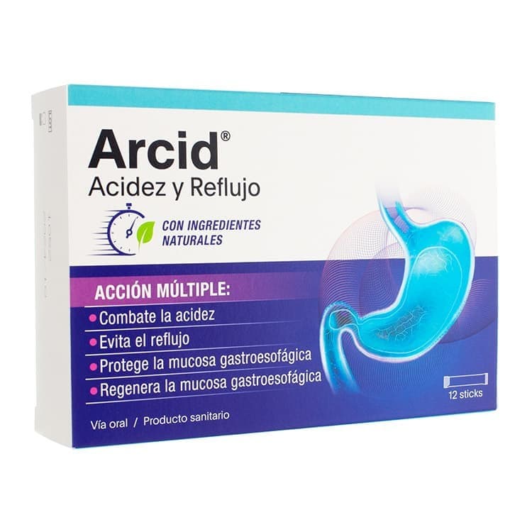 Arcid acidez y reflujo 12 sticks