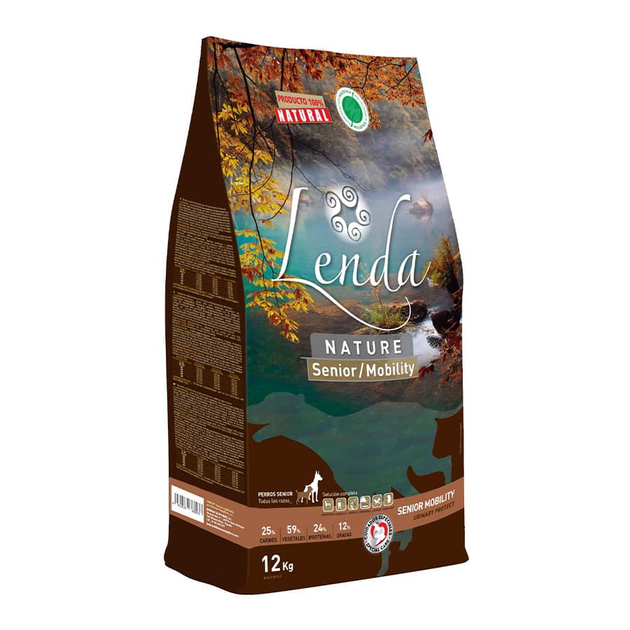 12 kg Lenda Nature Senior Mobility pienso para perros