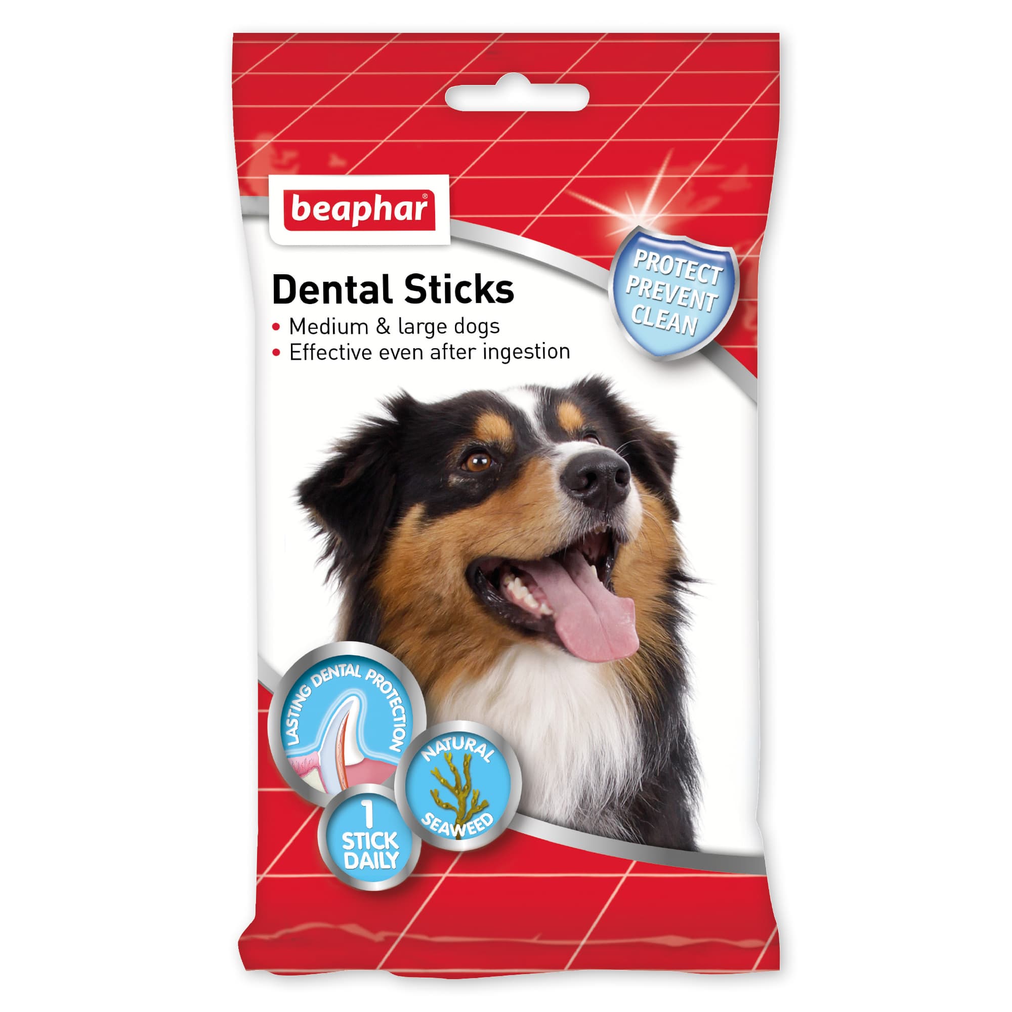 182 g Beaphar Sticks Dentales para perros medianos y grandes