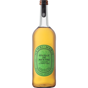 Boisson végétale - Henri Marie - Feuille de Menthe - Verveine - Citron vert