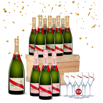 Champagne Mumm - Pack Fiestas - Mumm Cordon Rouge